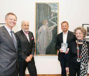 Franz Smola, Andreas Maleta, Peter Weinhäupl, Elisabeth Leopold © Leopold Museum/APA-Fotoservice/Hautzinger