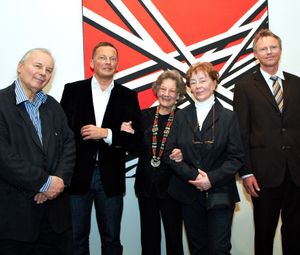 Peter Gorsen, Peter Weinhäupl, Elisabeth Leopold, Florentina Pakosta, Franz Smola © Leopold Museum/APA-Fotoservice/Preiss