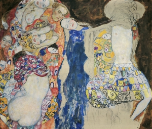 GUSTAV KLIMT, Die Braut, 1917/18 (unvollendet) © Klimt-Foundation, Wien, Foto: Klimt-Foundation, Wien, Leihgabe im Belvedere, Wien