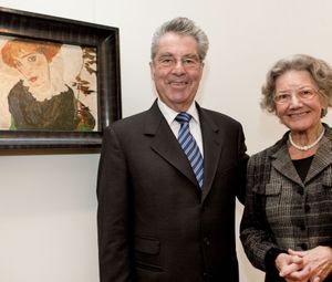 Heinz Fischer Elisabeth Leopold © Leopold Museum/APA-Fotoservice/Rambauske