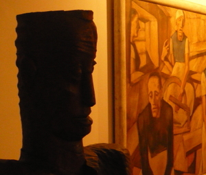 Skulptur von Henk Chabot und Albin Egger, Die Kriegsfrauen, 1918/22 © Museum Schloss Bruck, Lienz