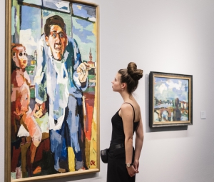 Ausstellungsansicht 1: „Oskar Kokoschka. Expressionist, Migrant, Europäer“, 2019 © Leopold Museum, Wien | Foto: Katharina Koberger