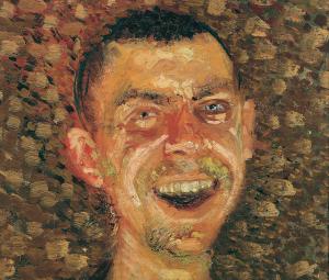 Richard Gerstl, Self-Portrait, Laughing, 1908 © Belvedere, Wien | Vienna, Foto | Photo: Belvedere, Wien | Vienna