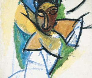 Pablo Picasso, Frau (Epoche der »Demoiselles d’Avignon«), 1907 © Succession Picasso/VBK, Wien 2010