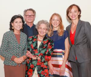 Danielle Spera, Hans-Peter Wipplinger, Elisabeth Leopold, Saskia Leopold, Sonja Hammerschmid © Leopold Museum/APA-Fotoservice/Tanzer