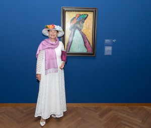 Ursula Rohringer, Porzellan-Expertin als Marianne von Werefkin © Leopold Museum-Privatstiftung/APA-Fotoservice/Tanzer