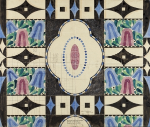 JOSEF HOFFMANN, Dessin Nr. 7741, 1910 © Backhausen-Archiv | Foto: Backhausen-Archiv