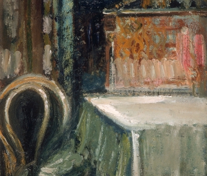 Richard Gerstl, Interieur mit Thonetstuhl (Zimmer), Herbst 1908 © Leopold Museum, Wien – Schenkung E. & H. H.