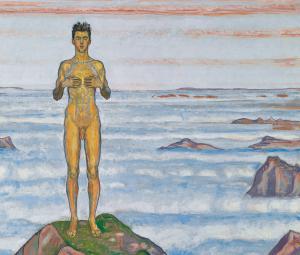 FERDINAND HODLER, Blick ins Unendliche III, 1903/04 © Musée cantonal des Beaux-Arts de Lausanne. Erworben 1994 | Foto: MCBA/Lausanne
