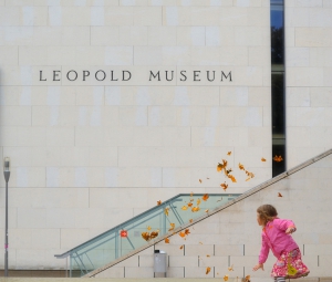 Herbstlaub © Leopold Museum, Wien, Foto: Frank von zur Gathen