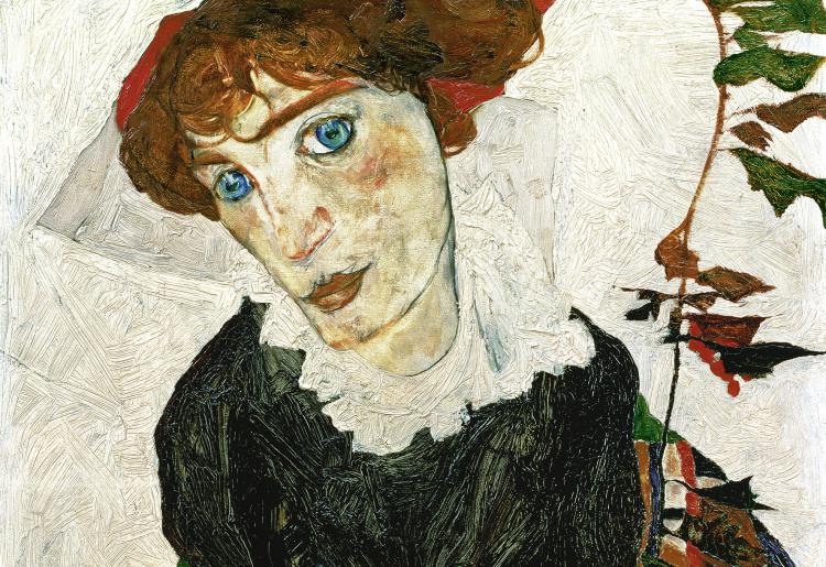 Egon Schiele, Bildnis Wally Neuzil, 1912 © Leopold Museum, Inv. 453