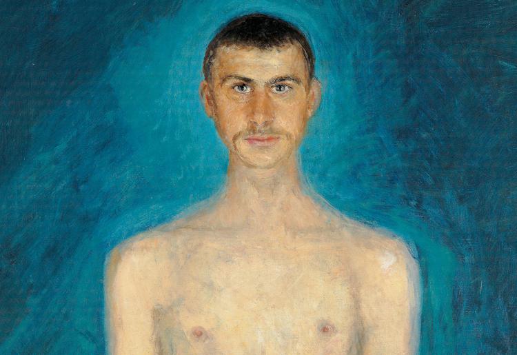 Richard Gerstl, Semi-Nude Self-Portrait, 1902/04 © Leopold Museum, Wien | Vienna, Foto | Photo: Leopold Museum, Wien | Vienna/Manfred Thumberger