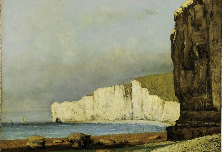 Gustave Courbet, Coastal Landscape, 1865 © Leopold Museum, Vienna, Inv. 106