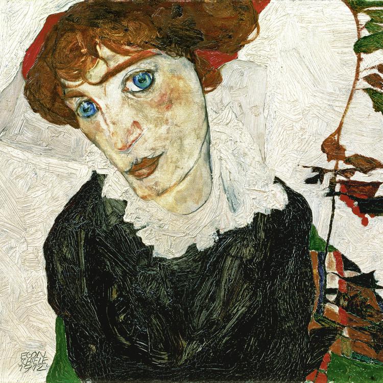 Egon Schiele, Bildnis Wally Neuzil, 1912 © Leopold Museum, Inv. 453