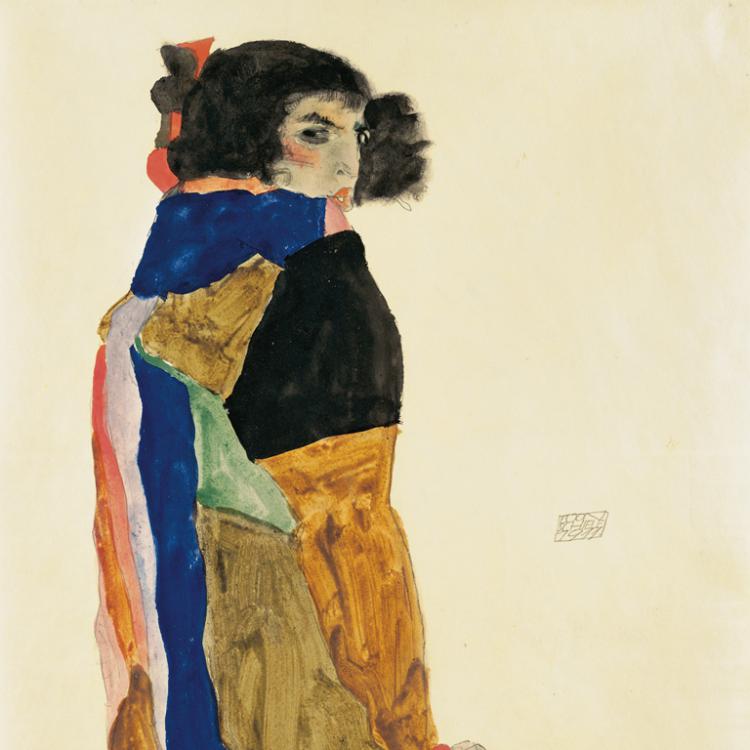 Egon Schiele, "Moa", 1911 © Leopold Museum, Vienna, Photo: Leopold Museum, Vienna/Manfred Thumberger