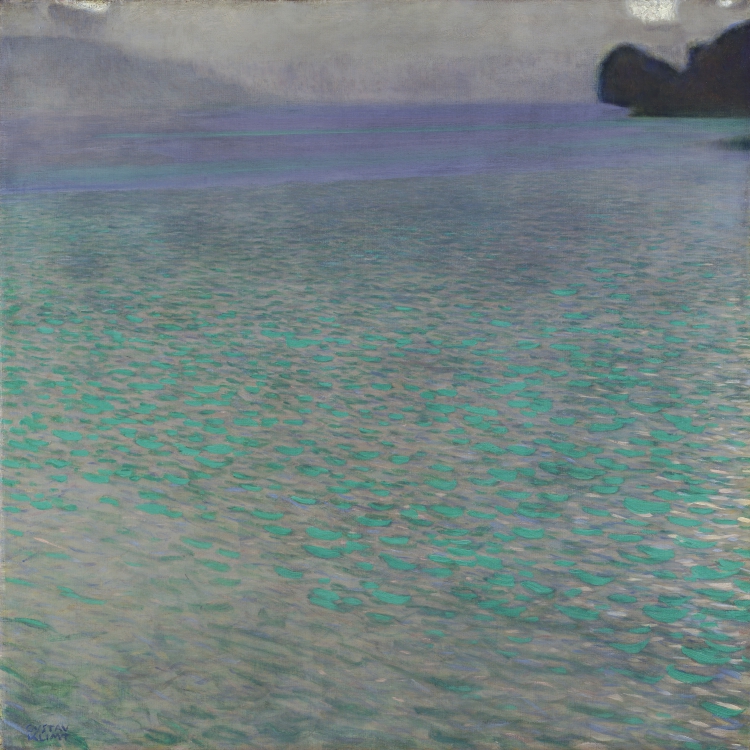 Gustav Klimt, On Lake Attersee, 1900 © Leopold Museum, Vienna