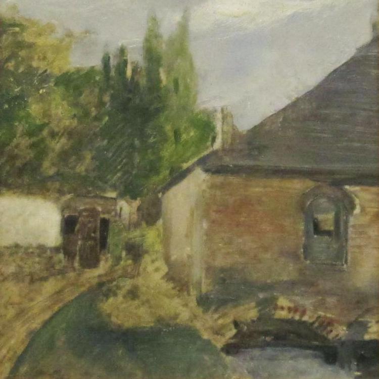 Emil Jakob Schindler | Mühle © Leopold Museum, Wien, Inv. 129