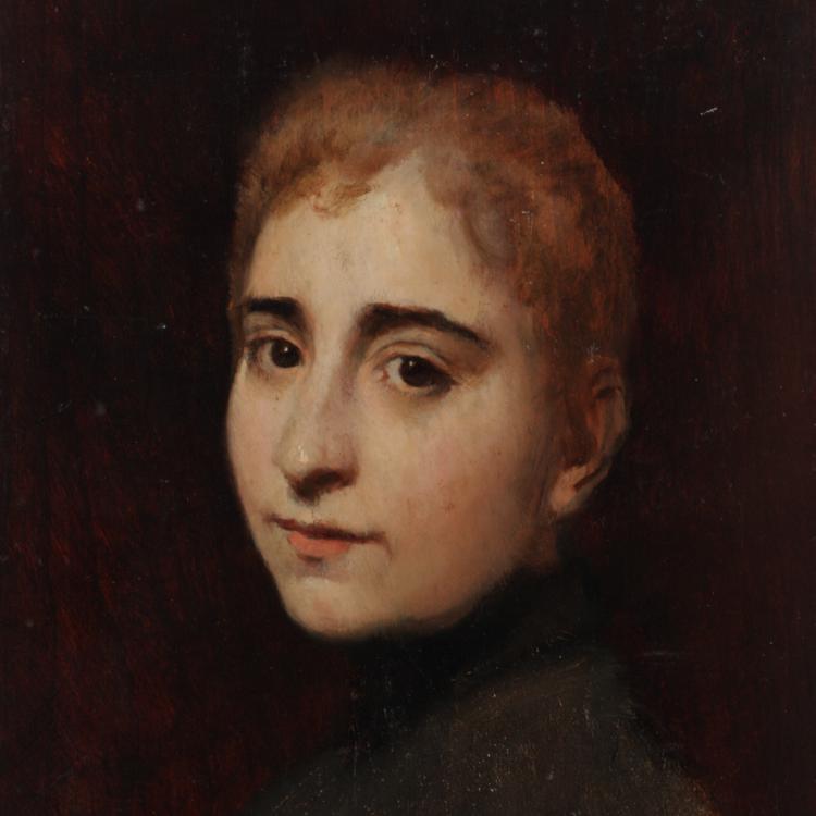 Cecil van Haanen | Dunkelhäutige mit blondem Haar © Leopold Museum, Wien, Inv. 210