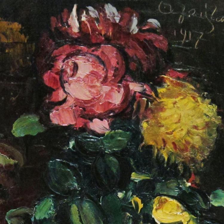 Anton Faistauer | Kleines Blumenstück | 1917 © Leopold Museum, Wien, Inv. 375