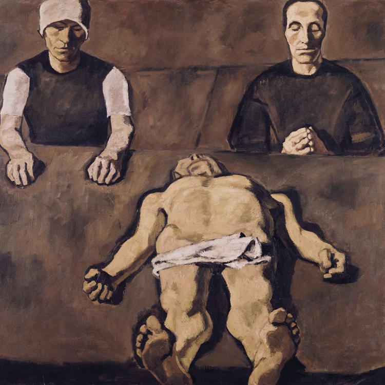 Albin Egger-Lienz | „Pietà“ | 1926 © Leopold Museum, Wien, Inv. 4126