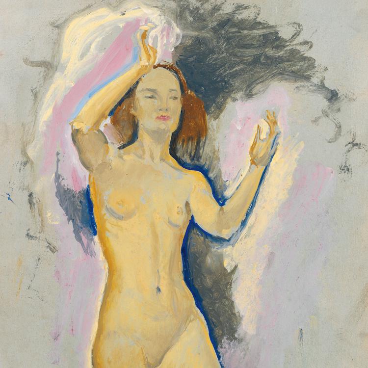 Koloman Moser | Studie zu „Venus in der Grotte“ | um 1913 © Leopold Museum, Wien, Inv. 575