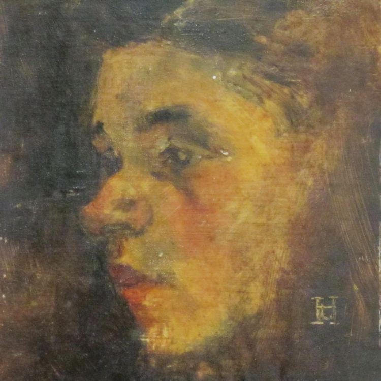 Ludwig von Hofmann | Porträt im Profil © Leopold Museum, Wien, Inv. 744