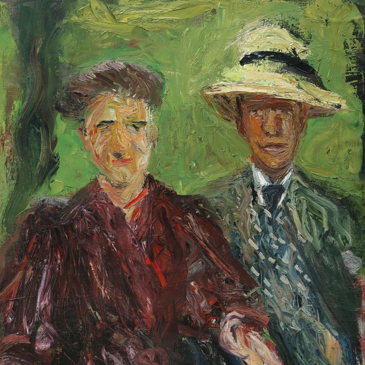 Richard Gerstl, Couple in the Field, 1908 © Leopold Museum, Vienna, Inv. 645