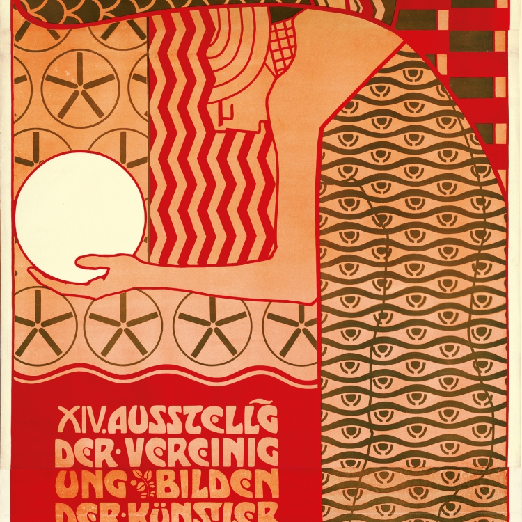 Alfred Roller, Plakat zur XIV. Ausstellung der Wiener Secession, 1902 © Leopold Museum, Wien, Foto: Leopold Museum, Wien/Manfred Thumberger