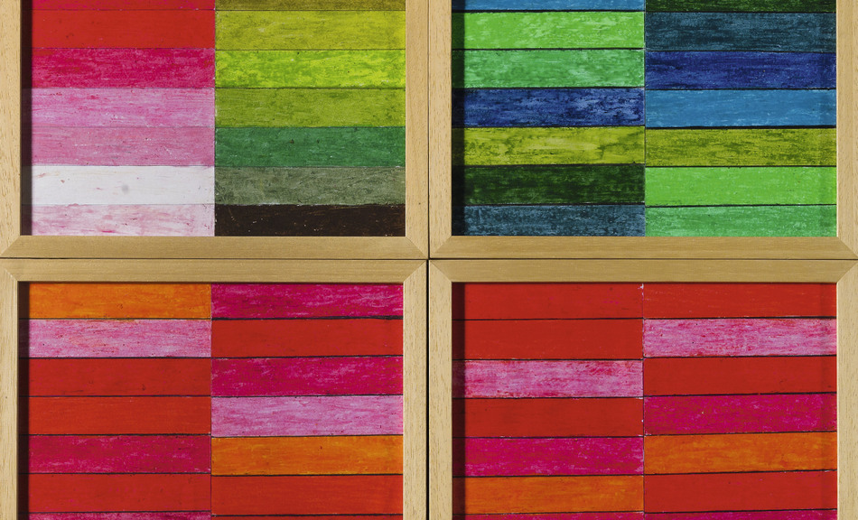 Hermann Nitsch, »Colour Scale«, 2010 © Atelier Hermann Nitsch, Prinzendorf, VBK Wien, 2011