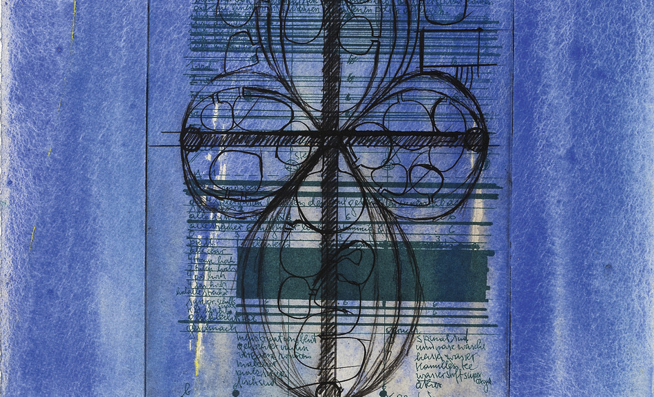 Hermann Nitsch, »O.T.«, E/A (Auflage 1/35 – 35/35 + 7 E/A), 2004 © Atelier Hermann Nitsch, Prinzendorf, VBK Wien, 2011