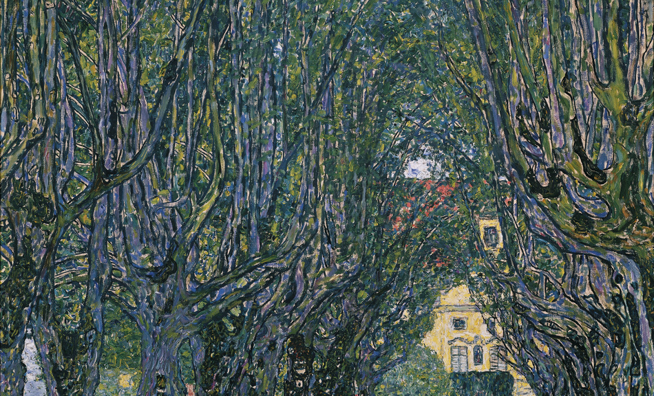 Gustav Klimt, Allee vor Schloss Kammer, um 1912 © Österreichische Galerie Belvedere