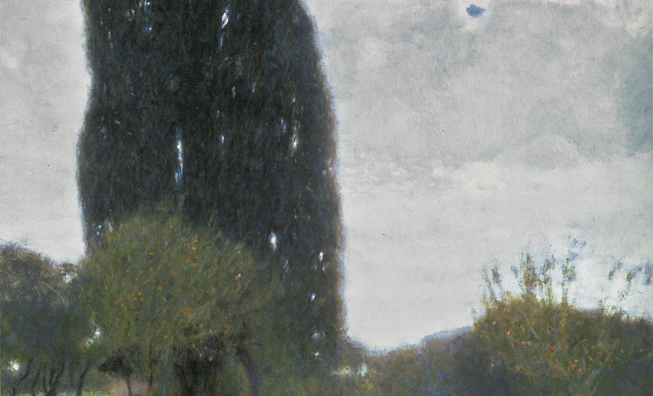 GUSTAV KLIMT, The Large Poplar I, 1900 © Private Collection, Courtesy Neue Galerie New York