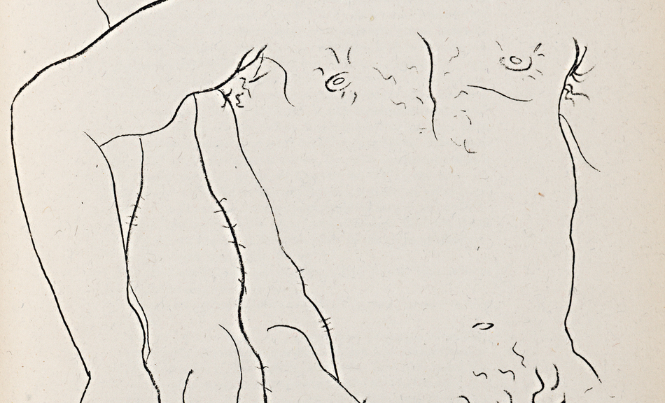 Jean Cocteau, Illustration for Jean Genet’s Querelle de Brest, 1947 © Private collection © VBK, Wien 2012