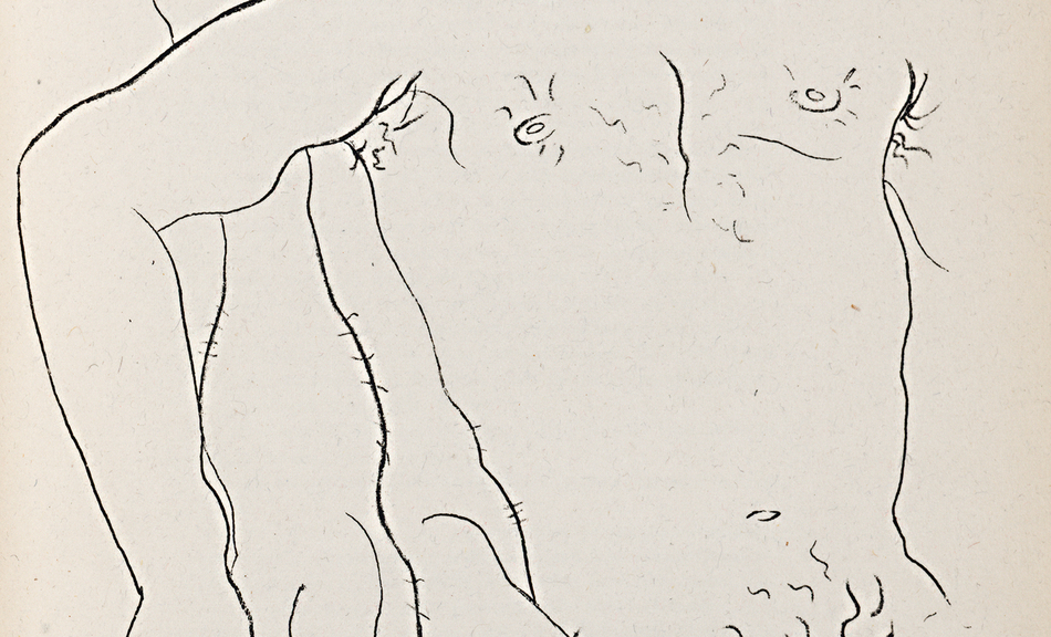 Jean Cocteau, llustration zu Jean Genet, Querelle de Brest, 1947 © Privatsammlung © VBK, Wien 2012