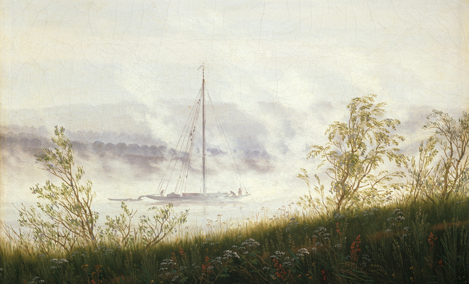 Caspar David Friedrich, Riverbank in the Mist, c. 1821 © Wallraf-Richartz-Museum & Foundation Corboud, Köln