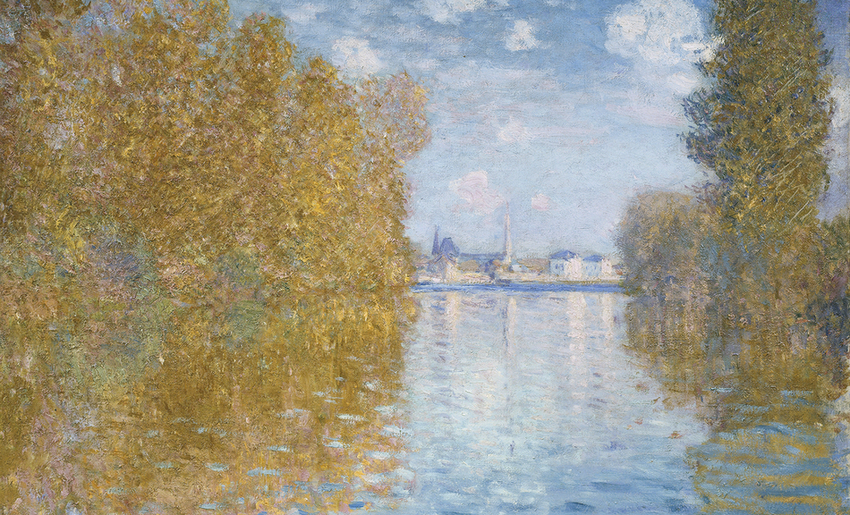 Claude Monet, Herbststimmung in Argenteuil, 1873 © The Samuel Courtauld Trust, The Courtauld Gallery, London