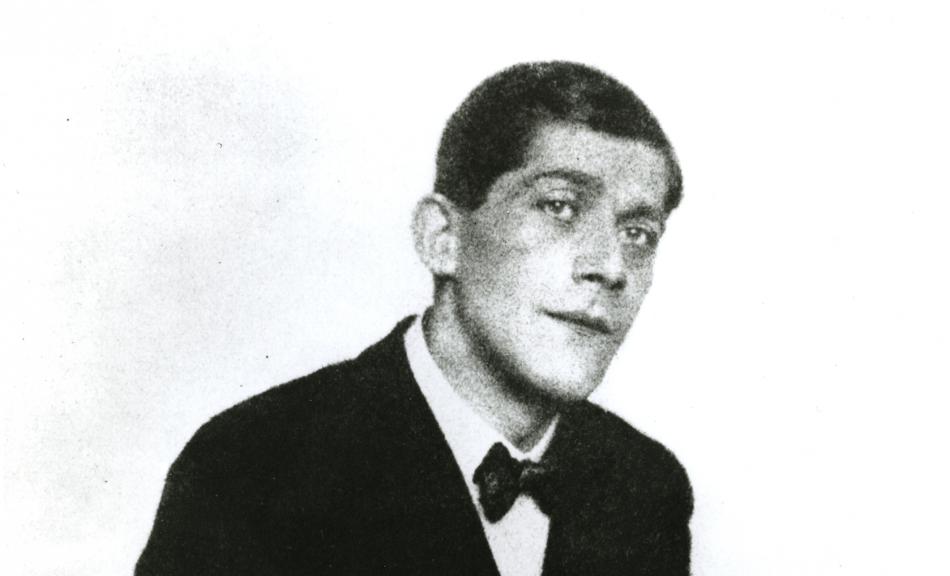 Oskar Kokoschka, Porträtaufnahme, Dresden 1919, Fotograf: Hugo Erfurth © Universität für angewandte Kunst Wien, Oskar Kokoschka-Zentrum © VBK, Wien 2013