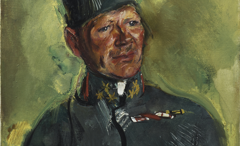 Anton Kolig, Hauptmann Boleslavski, 1916 © Leopold Museum, Wien, Inv. 171 © Bildrecht, Wien, 2014