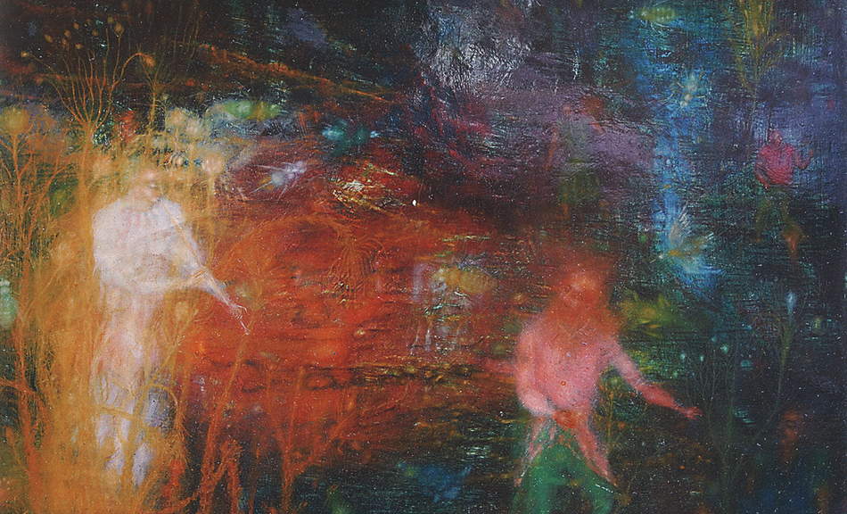 Arik Brauer, Thornbush Messiah, 1959 © Private collection Arik Brauer