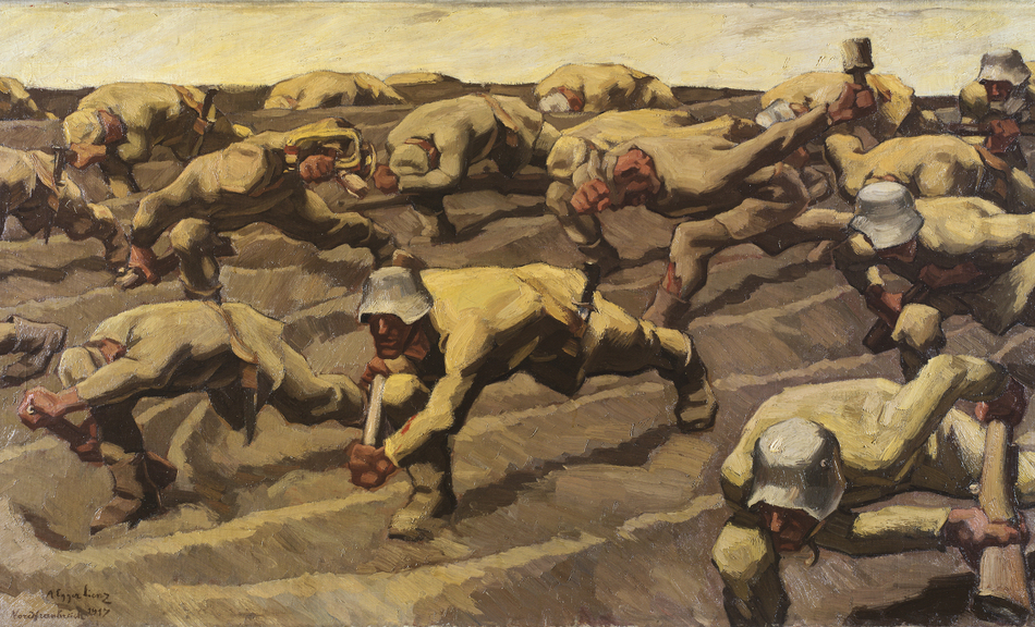 ALBIN EGGER-LIENZ, Nordfrankreich 1917, 1917 © Privatsammlung