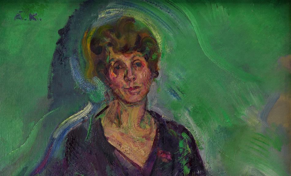 ANTON KOLIG, Portrait of Berta Zuckerkandl, 1915 © Wien Museum / Bildrecht, Vienna 2014