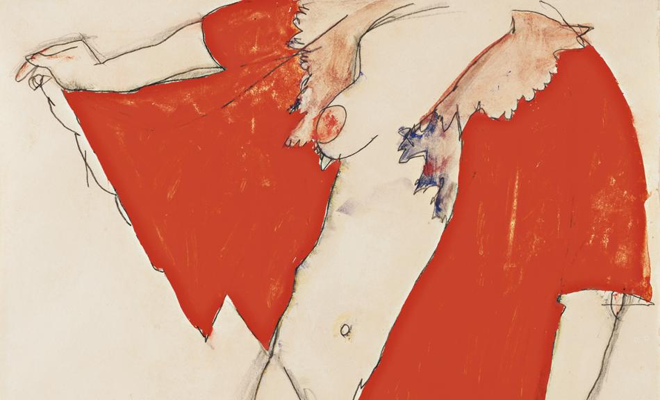 EGON SCHIELE, Red Blouse, 1913 © Leopold Museum, Vienna