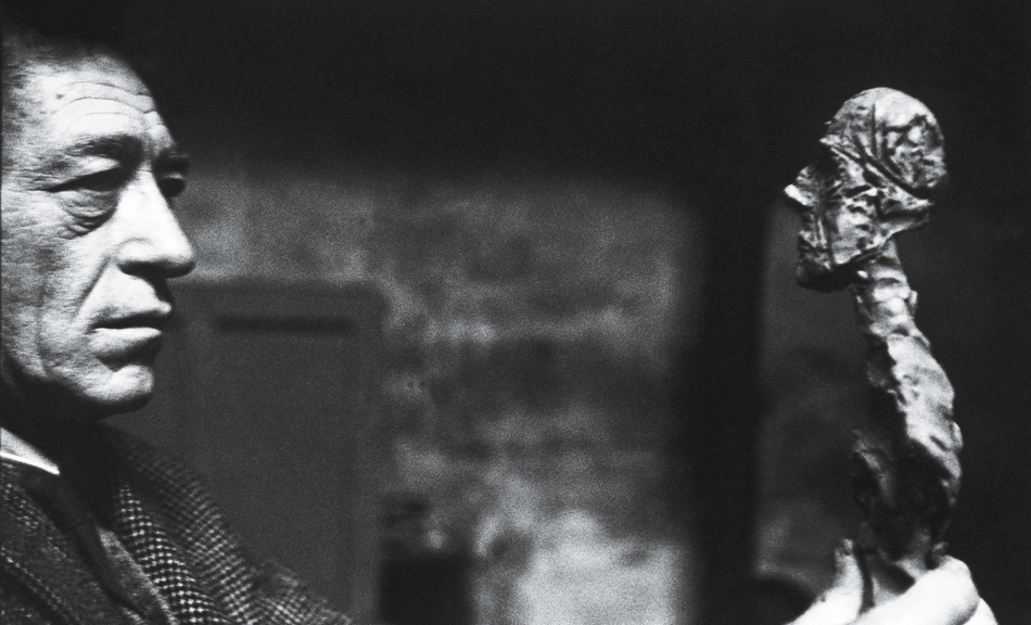René Burri, Alberto Giacometti beim Modellieren einer Büste seines Bruders Diego, 1960 © René Burri/Magnum Photos ©Alberto Giacometti Estate/Bildrecht, Wien 2014; René Burri/Magnum Photos