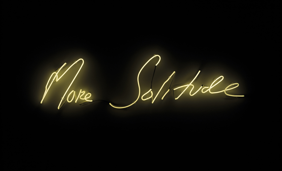 Tracey Emin, Mehr Einsamkeit | 2014 © Courtesy Tracey Emin Studio © Bildrecht, Vienna 2015