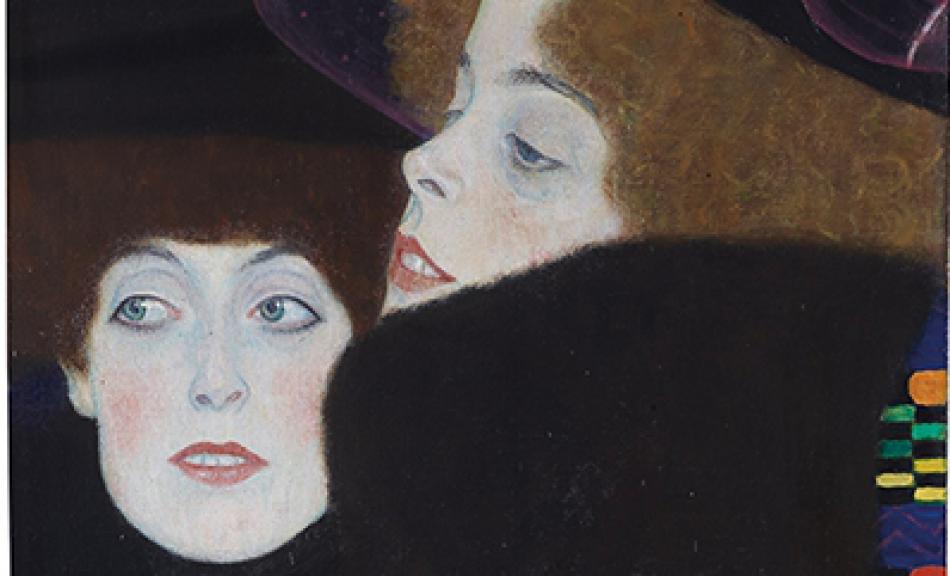 GUSTAV KLIMT | Friends I (Sisters) | 1907 © Klimt-Foundation, Vienna | Photo: Klimt-Foundation, Vienna