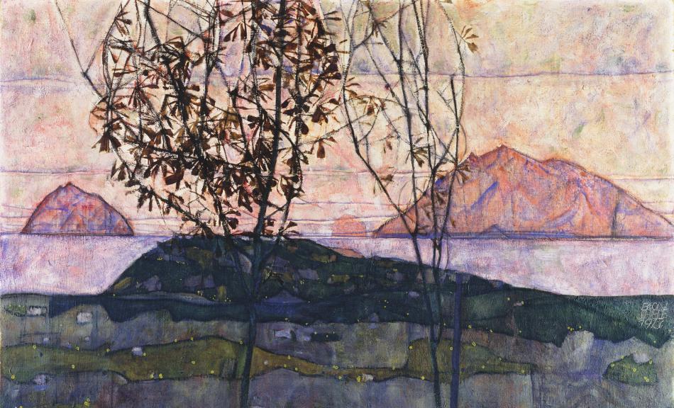 Egon Schiele, Setting Sun, 1913 © Leopold Museum, Vienna, Inv. 625