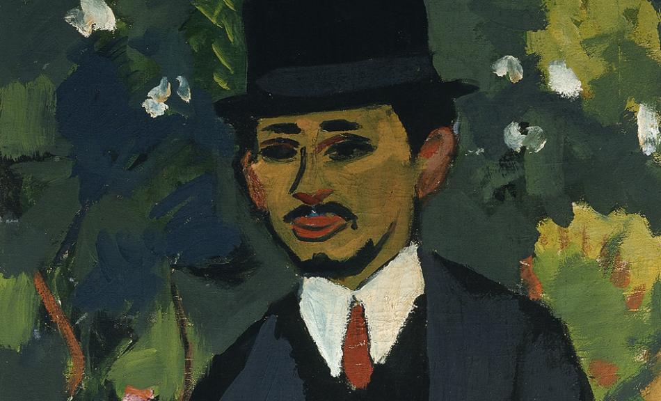 Ernst Ludwig Kirchner, Portrait of Erich Heckel, 1910 © Courtesy of Osthaus Museum Hagen & Institut für Kulturaustausch, Tübingen