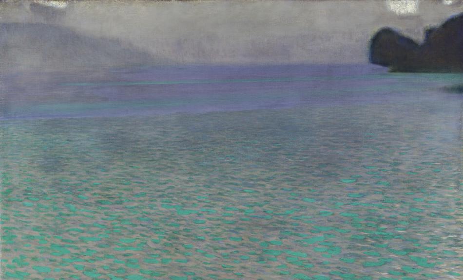 Gustav Klimt, Attersee, 1900 © Leopold Museum, Wien, Inv. 4148