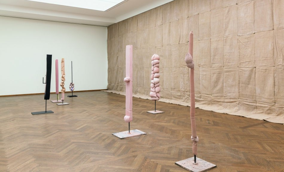 Anne Schneider: Exhibition view The Poetics of the Material © Leopold Museum, Vienna, 2016, Photo: Lisa Rastl