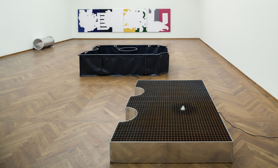 Benjamin Hirte: Ausstellungsansicht Poetiken des Materials © Leopold Museum, Wien, Foto: Lisa Rastl